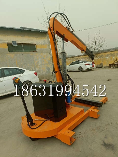 新界自卸车厢随车吊 自制轮式四不像起重机 四驱平板吊 5吨 贵盛